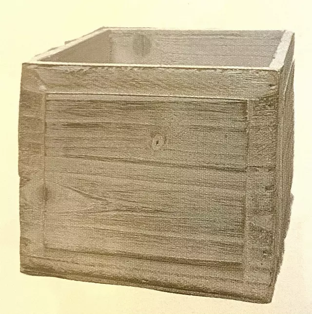 WB1301WW – 5.25 x 5.25 Square White wash box W/L (5” deep)-“each”-Min 12-Case Pk 48