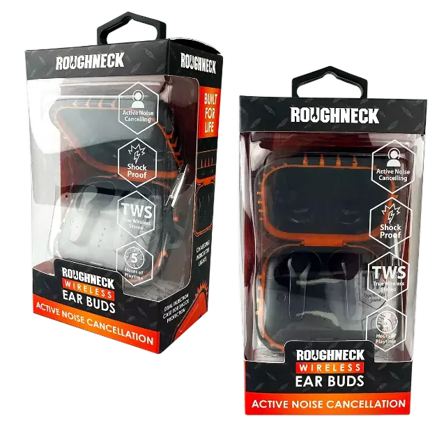Wireless Earbuds with Heavy Duty Case - 2 Pieces Per Pack 24536