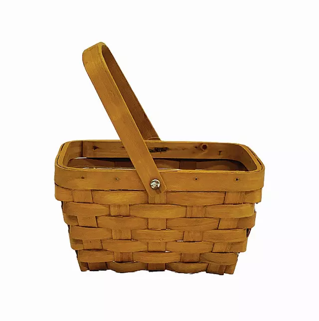 MS1137 – 7.5”x 5.5” Rect wood chip W/Liner-“each” Min 12 – Case 36 pcs