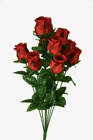 SB1097RD – 21″ Red Rosebud x10 – “each” (Min. 12) Case pk 144 pcs