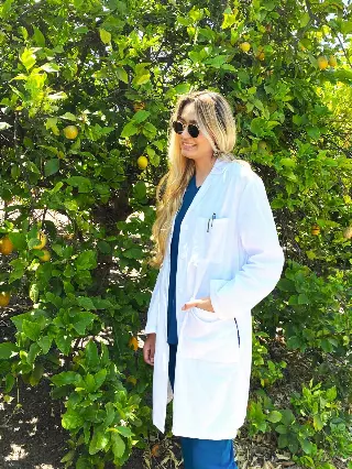 Women's 5-Pocket 39" Lab Coat — 2XL