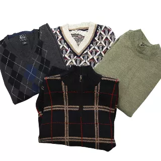 Vintage & Modern Men's Sweater Mix Box of 50 lbs