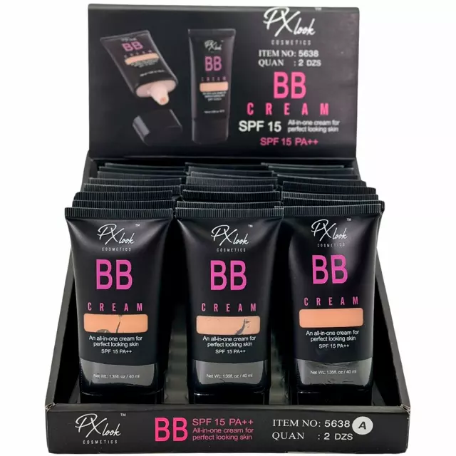 Px Look All-In-One BB Cream - Wholesale Display 24 Units (5638-A)