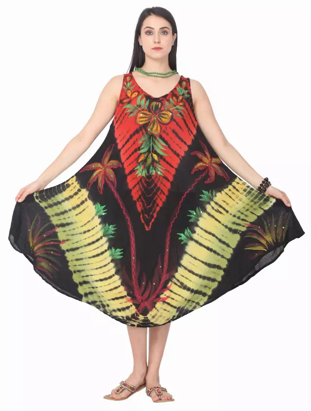 PNA-1023 - Women's Lightweight Sleeveless Umbrella Dress - (6-PCS PRE-PACK) ($6 Each)