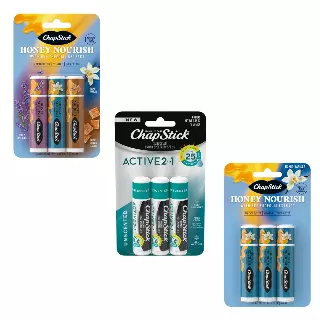 ChapStick lip care lot · 160 units · shelf-pull