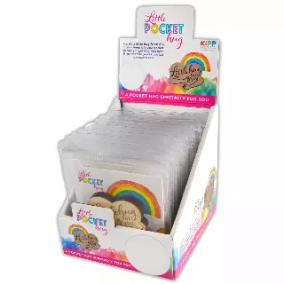 Little Pocket Hug with Card - 12 Pieces Per Retail Ready Display 22873