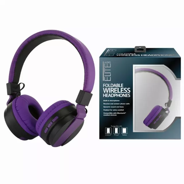 Elite Audio FM Radio Wireless Headphones