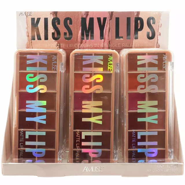 Amuse Kiss My Lips - Wholesale Display 12 Units (LIP7333)