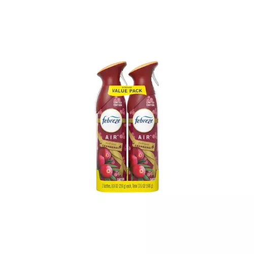 Febreze Cranberry Crumble Spray 8.8oz 2-Count Case 3