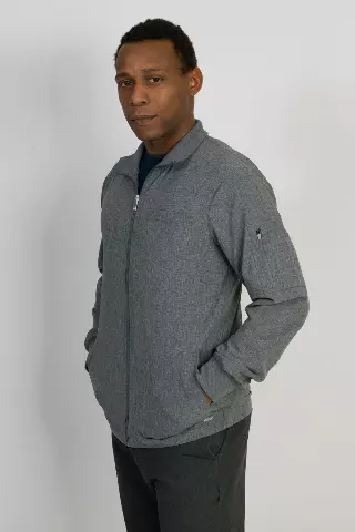 Medgear Men's Hamilton Jacket | Clearance Item — 2XL / Heather Graphite