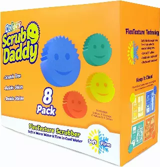 Scrub Daddy Sponges Set - 8 Count