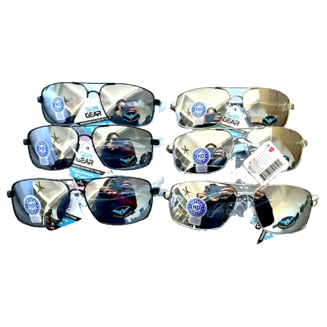 Sunglasses Sungear Assortment - 6 Pieces Per Pack 50259