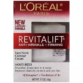 L’Oreal ParisRevitalift Face & Neck Anti-Wrinkle & Firming Moisturizer Day Cream 1.70 oz (Pack of 3)