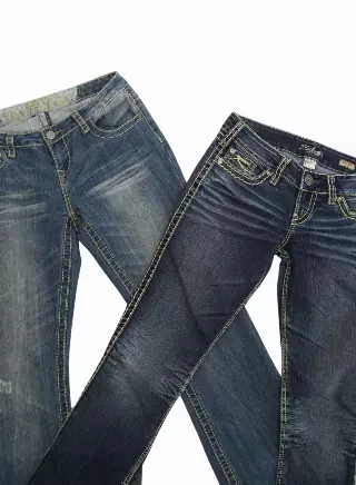 Vintage & Modern Women's Y2K Style Jeans Mix Of 20