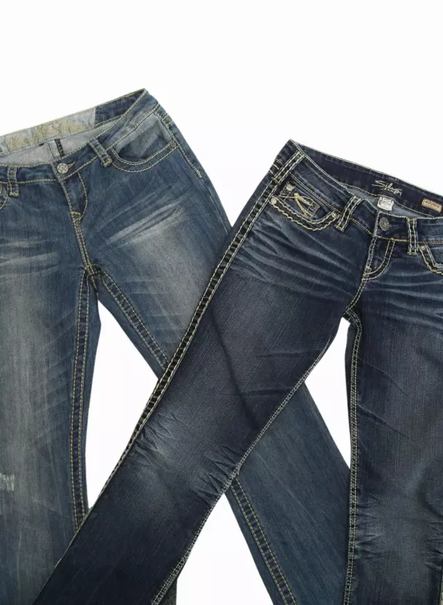 Vintage & Modern Women's Y2K Style Jeans Mix Of 20