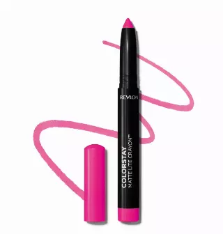 Revlon ColorStay Matte Lite Crayon Lightweight Lipstick, Mile High, 0.049 oz