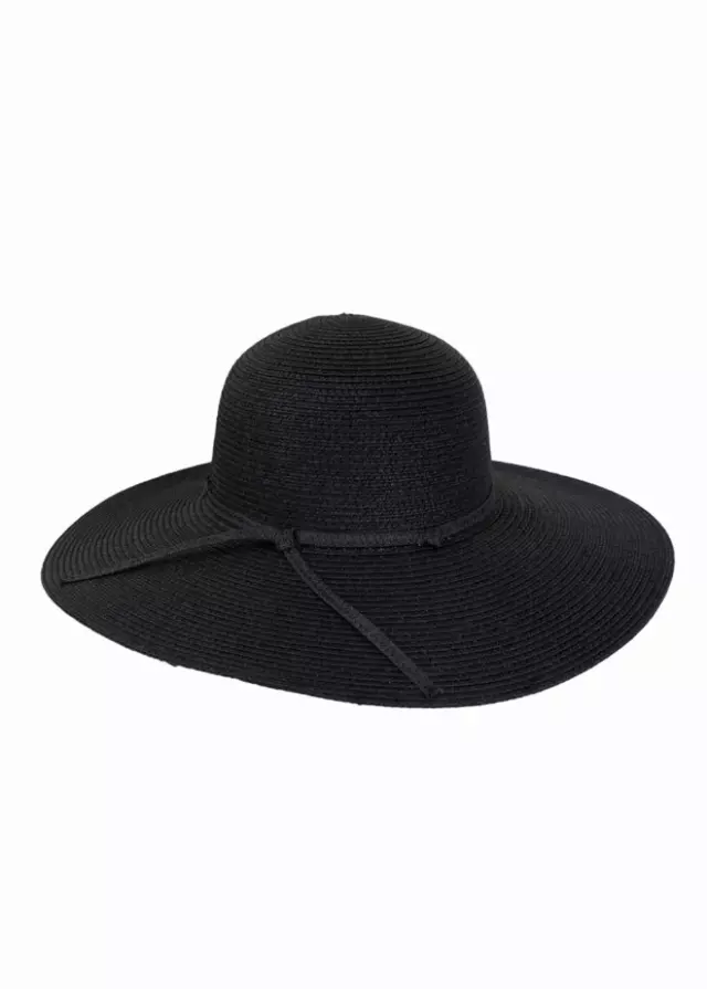 Magid Straw Bow Floppy Hat