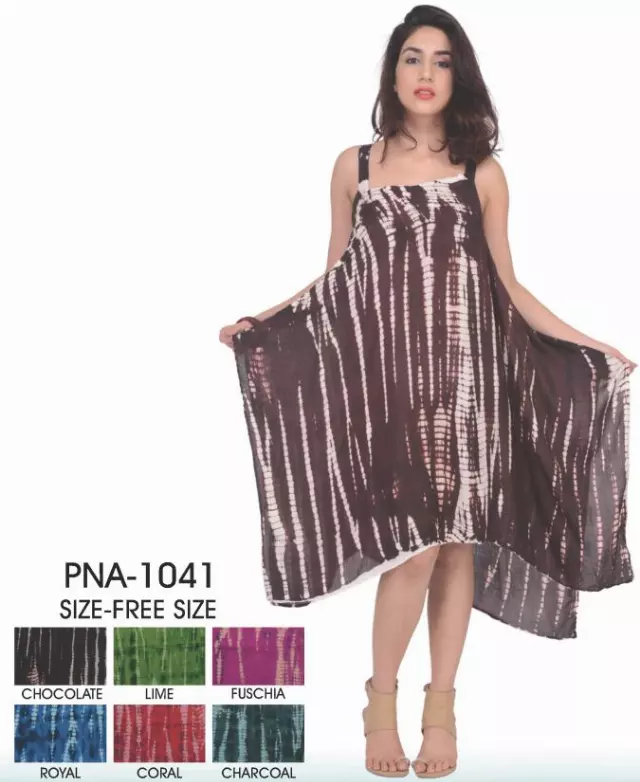 PNA-1041 - ON SALE!! Women's Sleeveless Tye Dye Dress - (6-PCS PRE-PACK) ($5 Each)