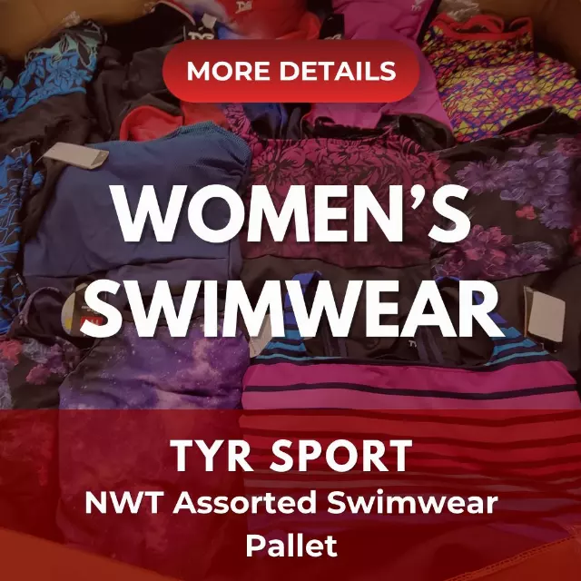 TYR SPORT | Assorted Women's Apparel | NWT | 600 Pieces | Pallet #PA-638