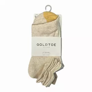 #6-GT-1747047 ‘Gold Toe’ Tab Liner (Shoe Size 6-9) – $5.00 Per 6 Pair Pack (12 Packs)