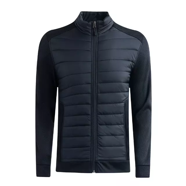 Men’s 2-Tone Full Zip Sweatshirt - Style #MFJ149 - $15.00/Unit MINIMUM 12 PCS- PLEASE SEE DESCRIPTION — Black