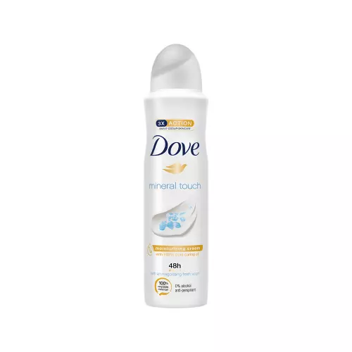 DOVE SPRAY 150ML MINERAL TOUCH CASE PK 6