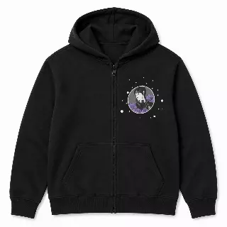 YOUTH GIRLS WEDNESDAY ZIP JACKET HOODIE