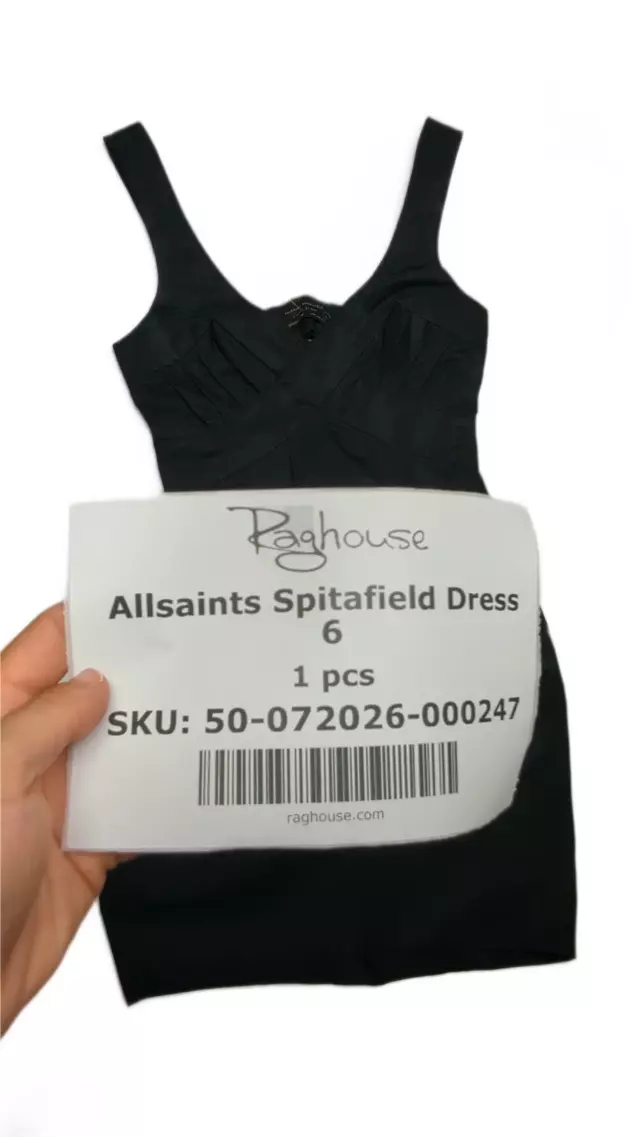 Allsaints Spitafield Dress 6 1 pcs
