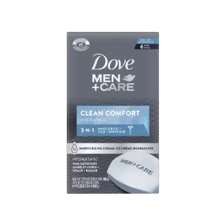 Dove Men+Care Clean Comfort Bar Soap 3.75oz 6 Count – Case Pack 12