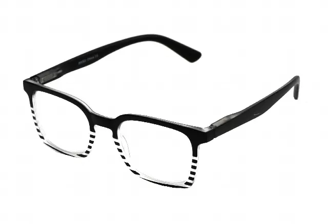 R6062 square reading glasses — +1.50(1dz)