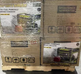 (8) SPORTSMAN GENERATORS PALLET – LOT ID: 0055 – AS-IS Untested Customer Returns