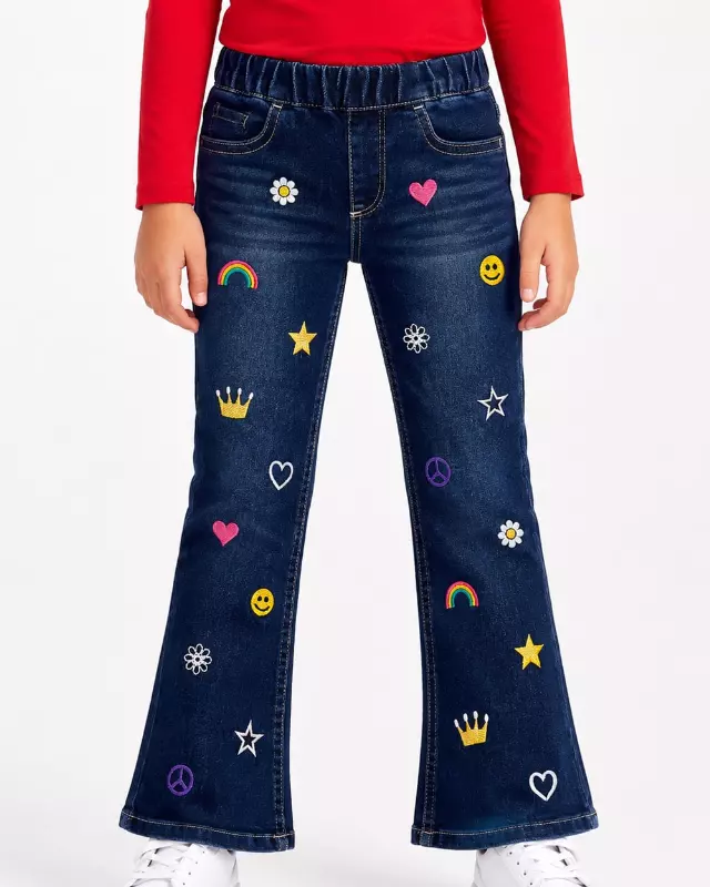 Girls' Flare Jeans #08