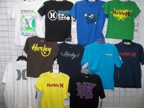 Hurley wholesale boys tees assortment 48pcs.