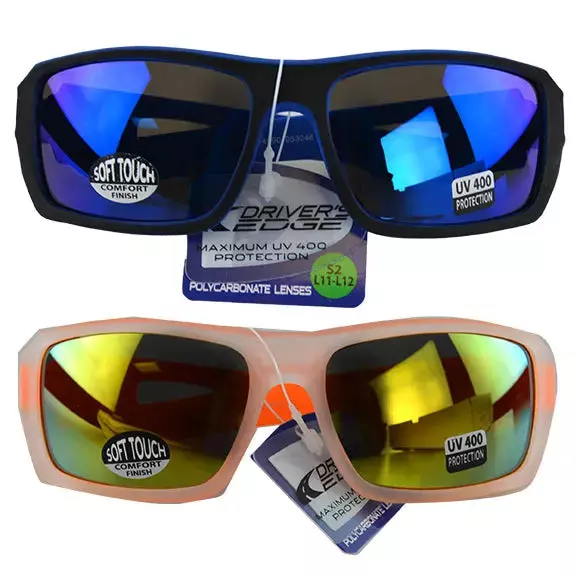 Sunglasses Drivers Edge Assortment - 6 Pieces Per Pack 53048