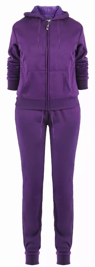 Women's sweatshirt and sweatpants 2PC set-Plus Size- Style #LJS100X- $14.90/Unit - PLEASE SEE DESCRIPTION — Purple