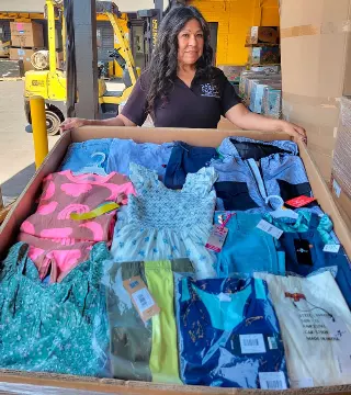 Children's clothing lot · 250 units · new