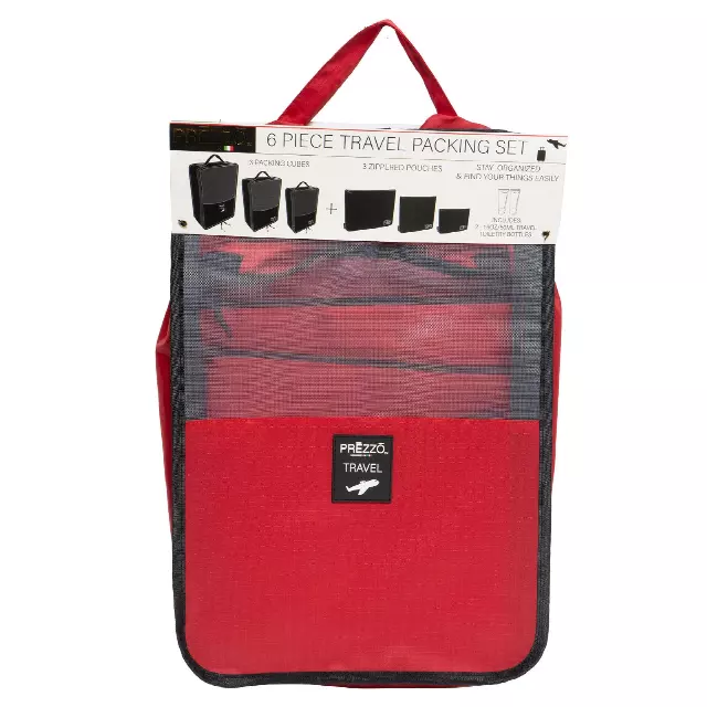 Prezzo Travel Packing Set 6 Piece — 030-RED · SKU PRP2042-024-GRY