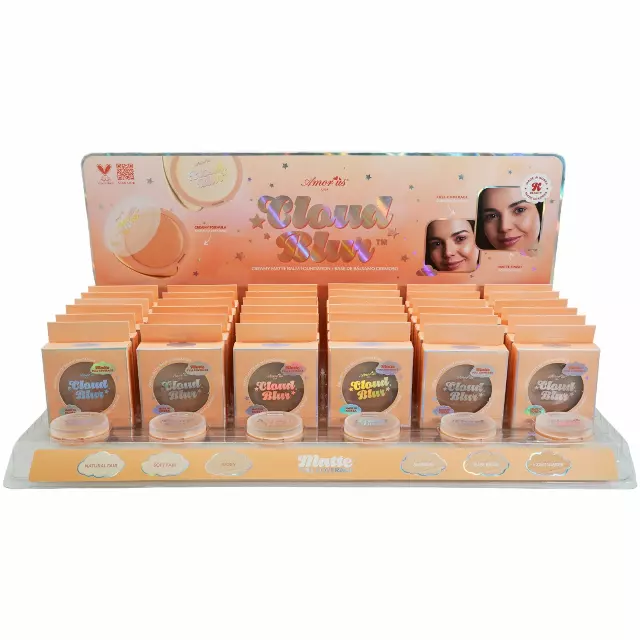 Amor Us Cloud Blur Creamy Matte Balm Foundation - Wholesale Display 36 Units (CO-CBFD)
