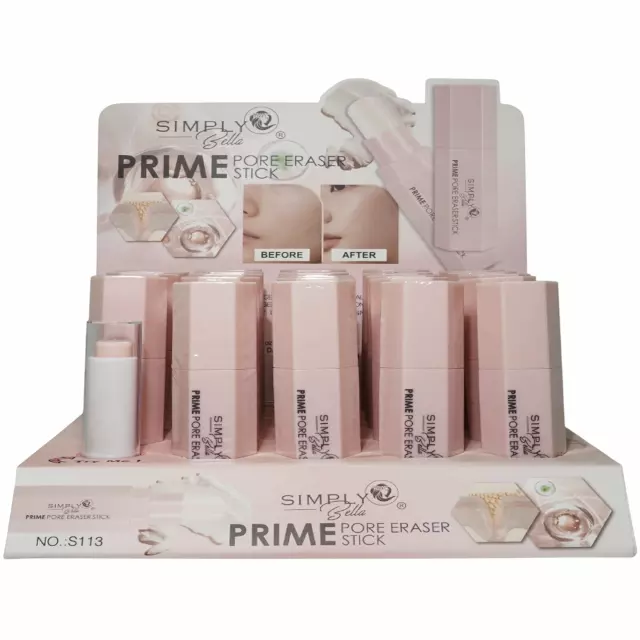 Simply Bella Prime Pore Eraser Stick - Wholesale Display 24 Units (S113)