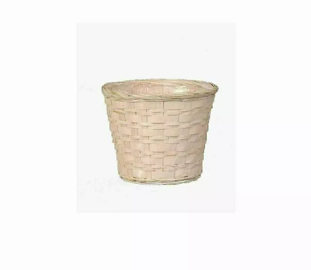 MS1745-7WW – 7” WW bamboo pot sewn-in-liner (fits 6” pot) 6” depth-“each” Min 12- Case 120 pcs 120