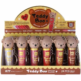 Romantic Beauty Teddy Boo Shimmer Plumper - Wholesale Display 24 Units (LG7064)