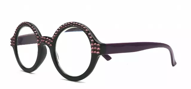 R3002 Rhinestones reading glasses — +4.00(1dz)