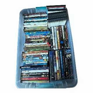 DVD’s, New & Grade A, Lot of 60, $0.35ea