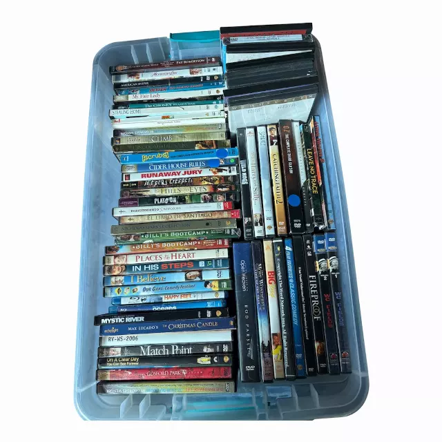 DVD’s, New & Grade A, Lot of 60, $0.35ea