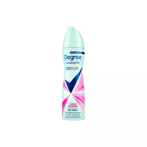 Degree Women Spray Sheer Powder 3.8oz Case 12