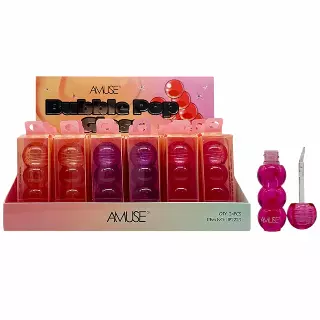 Amuse Bubble Pop Gloss - Wholesale Display 24 Units (LIP2223)