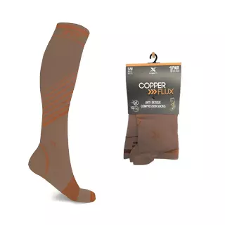 Copper Compression Striped Knee High Socks — Small/Medium · SKU EF-STECS-M-ESP