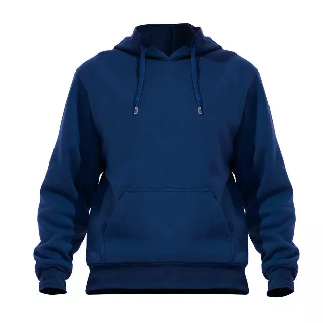 Men's Pullover Fleece Hoodie-Plus Size- Style #MFJ172X-$12.00/Unit 12PCS/CS - PLEASE SEE DESCRIPTION — Denim Blue