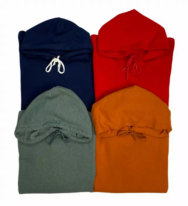 Vintage Solid Hooded Sweatshirt Bundle