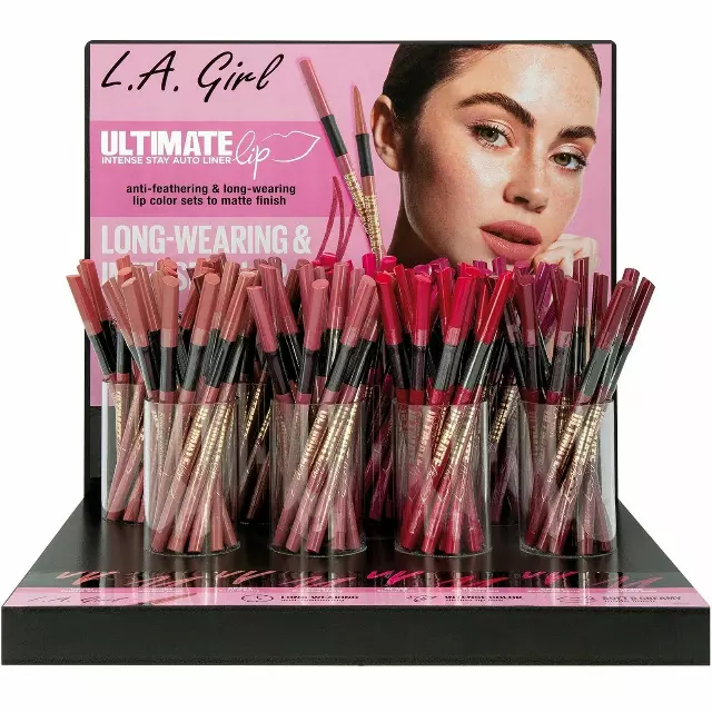L.A. Girl Ultimate Auto Lipliner - Wholesale Display 96 Units (GPD530)
